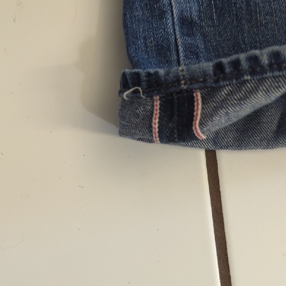 Peter Millar Selvedge Blue Straight Jeans Classic Fit - Picture 8 of 8